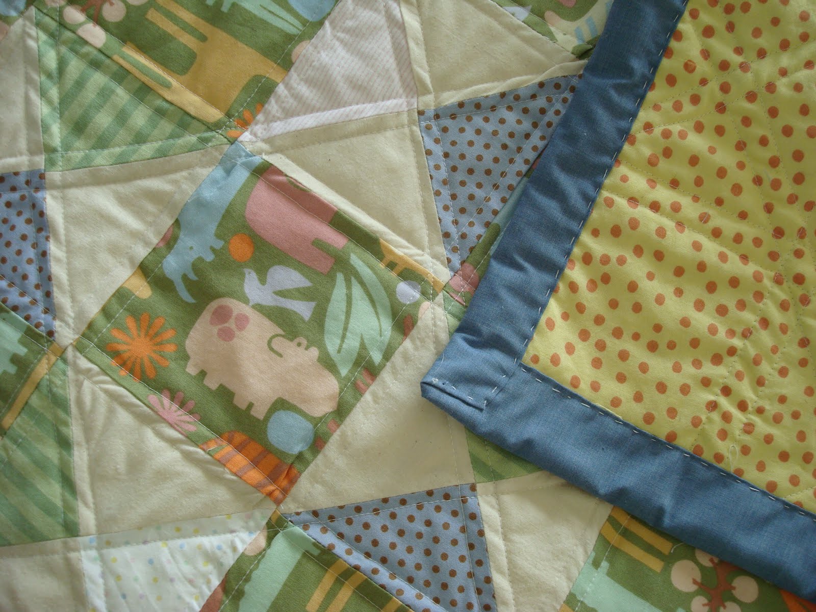 The Purple Martin Baby Quilt in a Day...