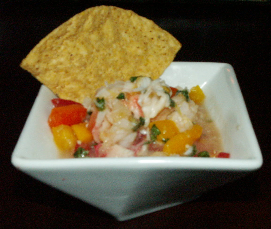 Party with Leah Lobster Passion Fruit Ceviche