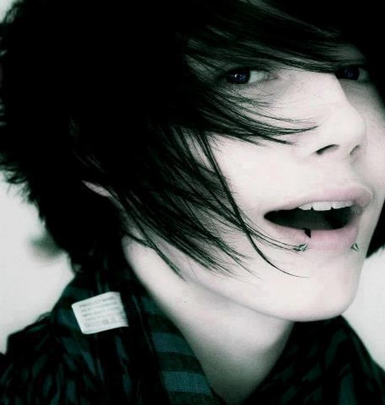 Scene emo boy piercing cute nineimages