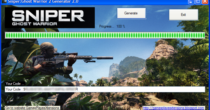sniper ghost warrior 1 activation key generator and crack download