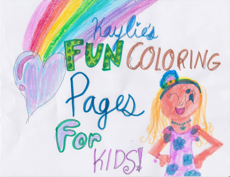 Kaylie's Fun Coloring Pages for Kids