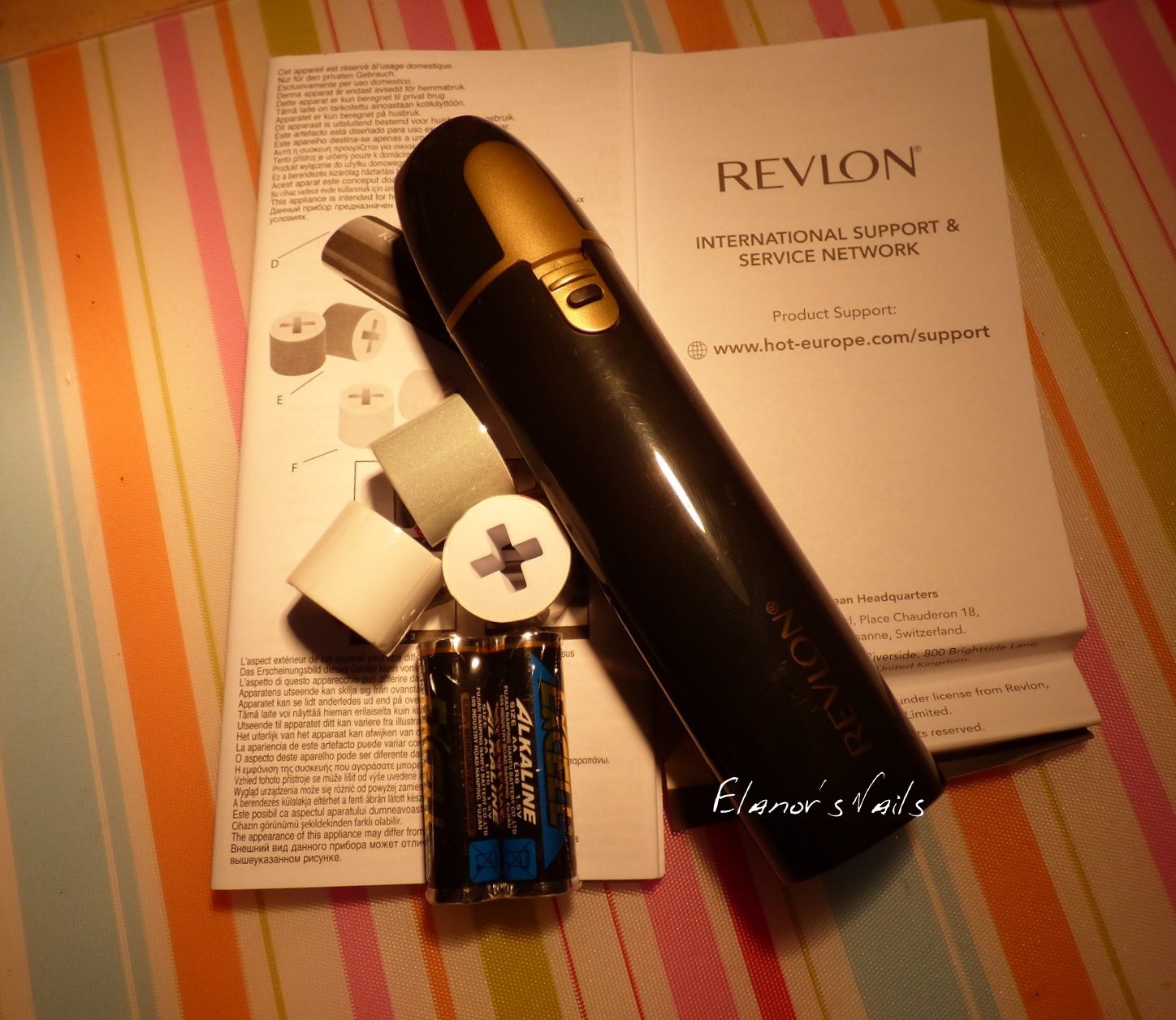 Elanor's Nails Revlon Shine Addict Nail Buffer