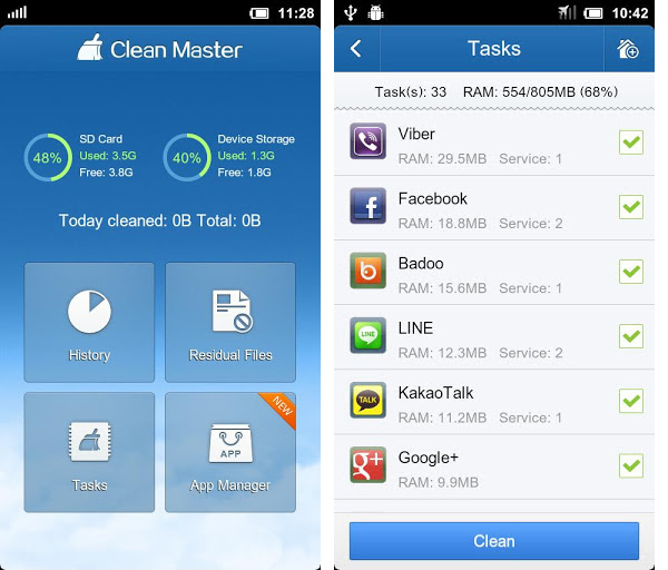 Unduh Clean Master Descargar Android Phone App Free