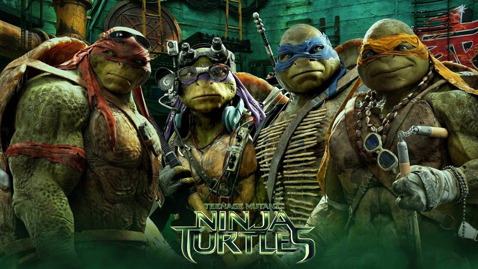 Theme Windows 7 & 8: Teenage Mutant Ninja Turtles 2014