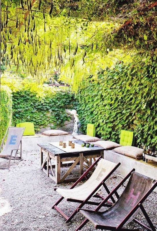 Refreshingly green outdoor spaces © Henri Del Olmo #outdoors