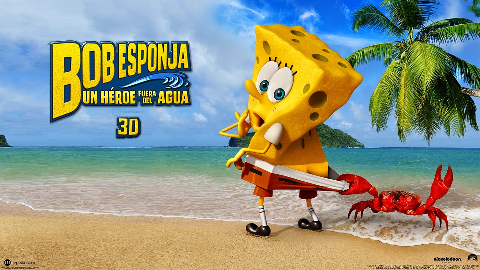 Bob Esponja "Un héroe fuera del agua" | Más Chicos