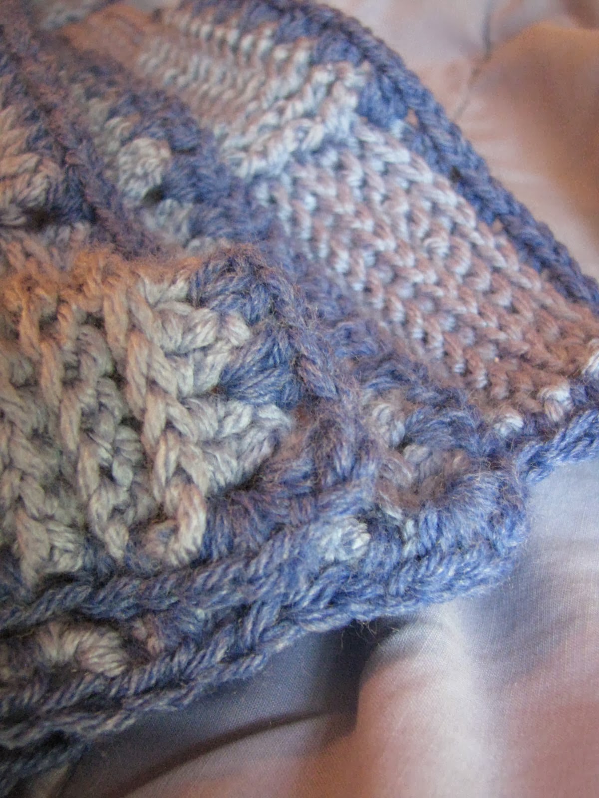 Gladness of Heart Basket Weave Pattern Crochet Baby Afghan