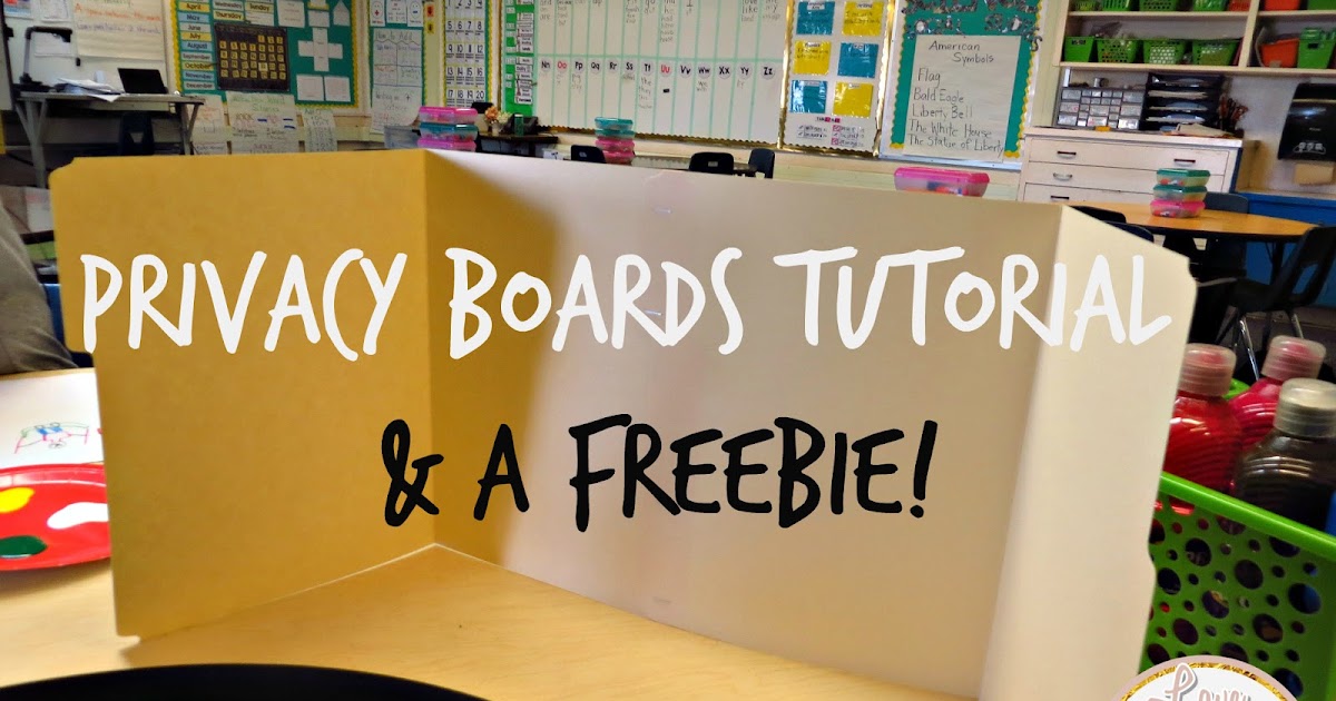 Love Learning with Liana DIY Privacy Boards Tutorial + a FREEBIE