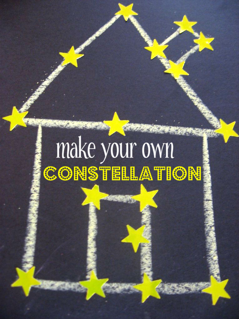 buttons and paint...: Obsessions & Distractions - Constellation Crafts