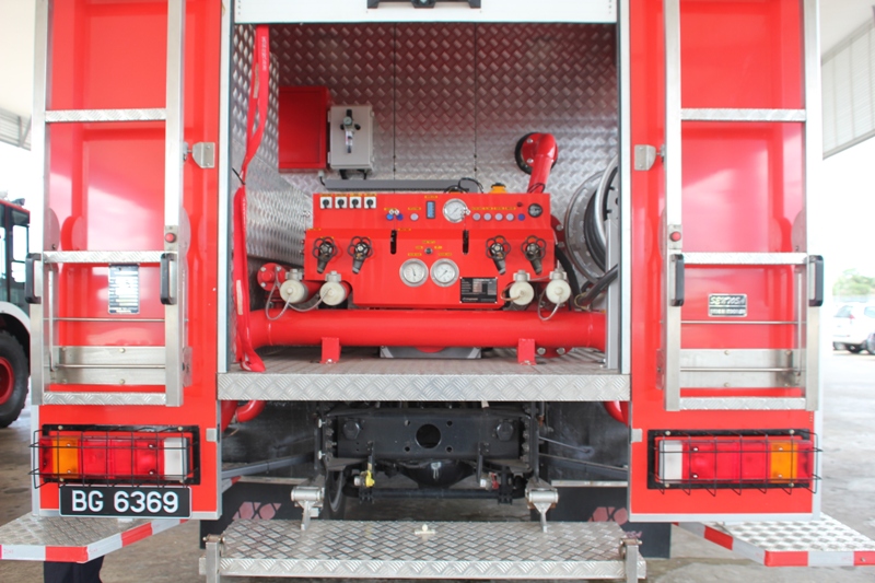 Brunei Fire&Rescue Department Appliances Iveco Trakker Fire 7