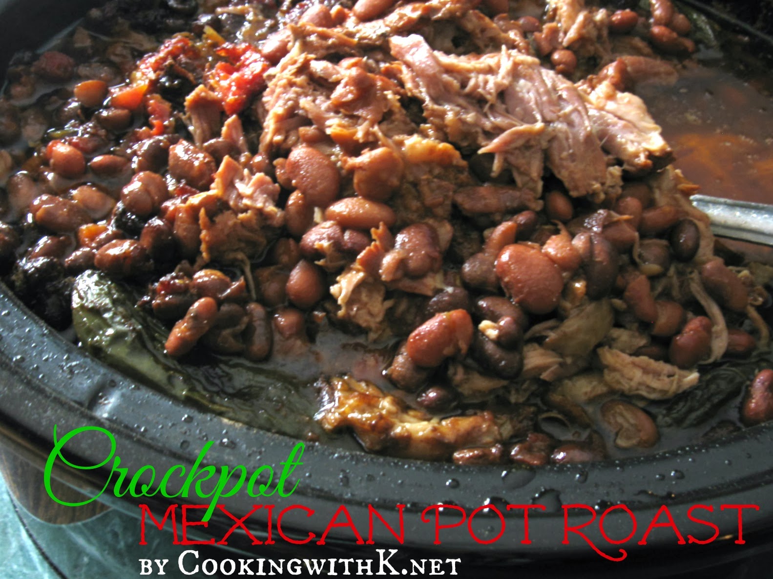 Cooking with K: Crockpot Mexican Pot Roast {A flavorful roast that the ...