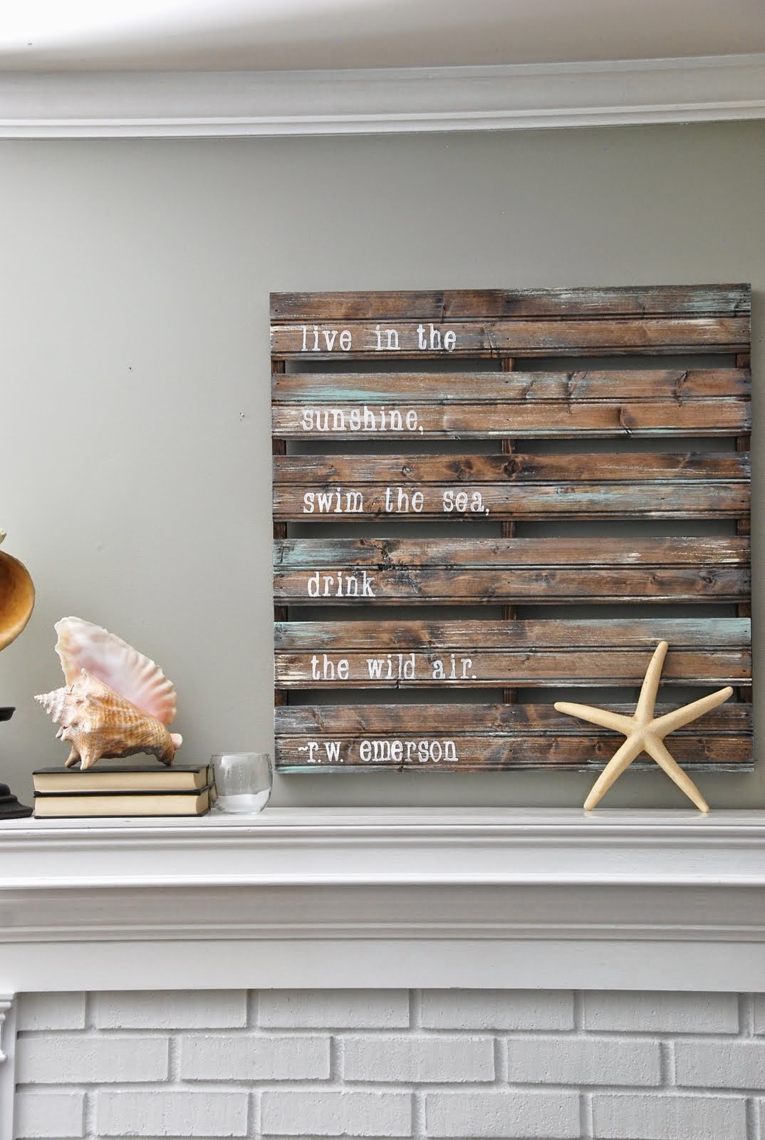 Home Made Modern Craft of the Week Subtle Coastal Accents You Can Make