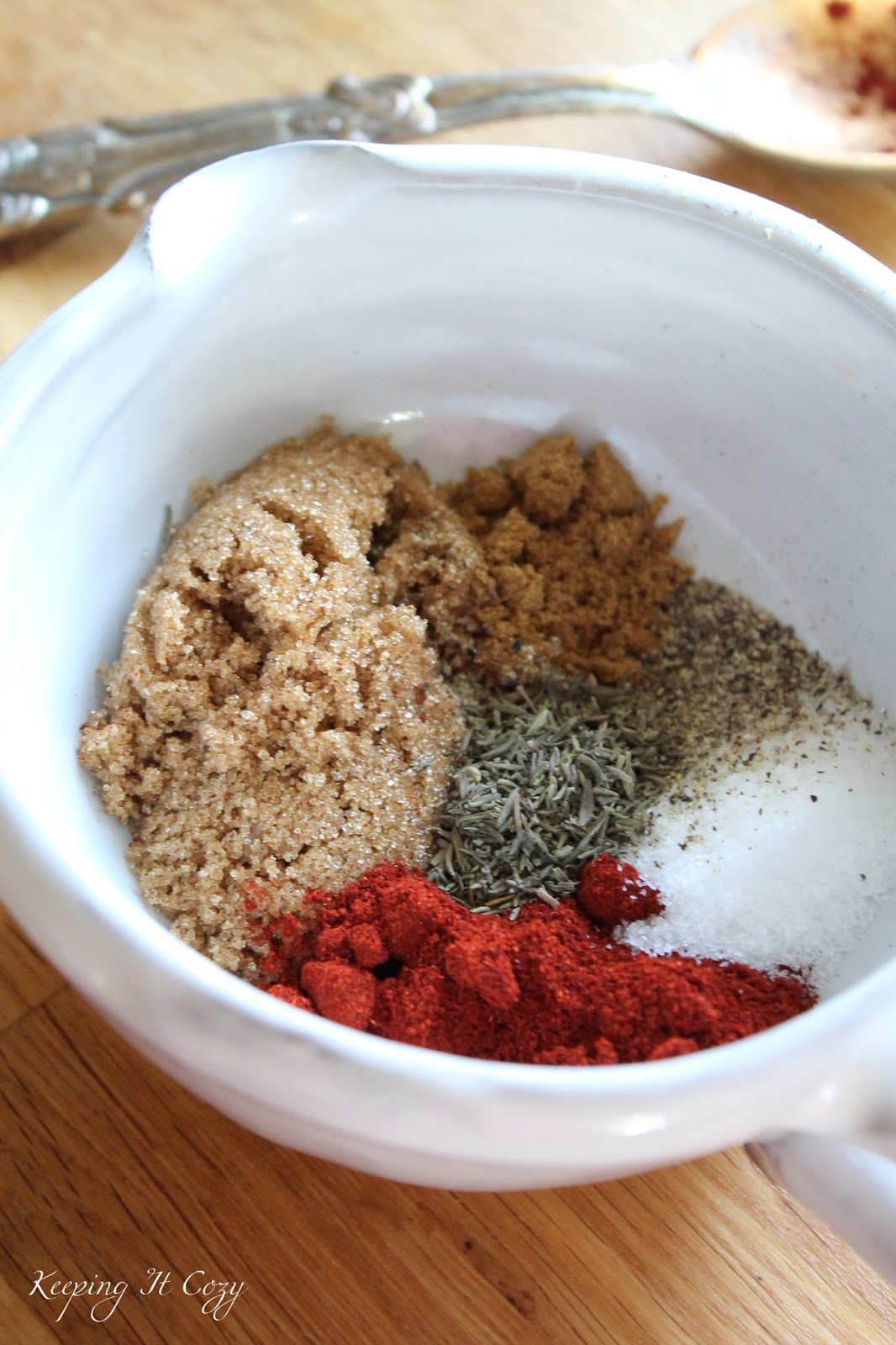 Keeping It Cozy Salmon with Spice Rub Recipe