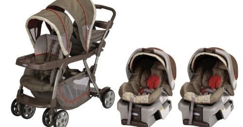 double stroller carseat combo