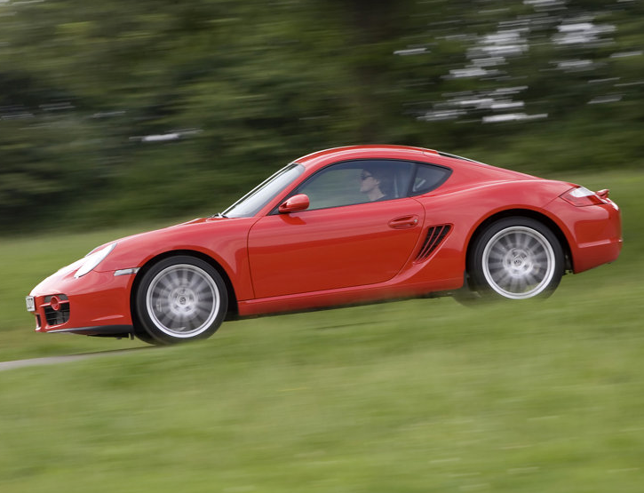 Porsche Cayman Red