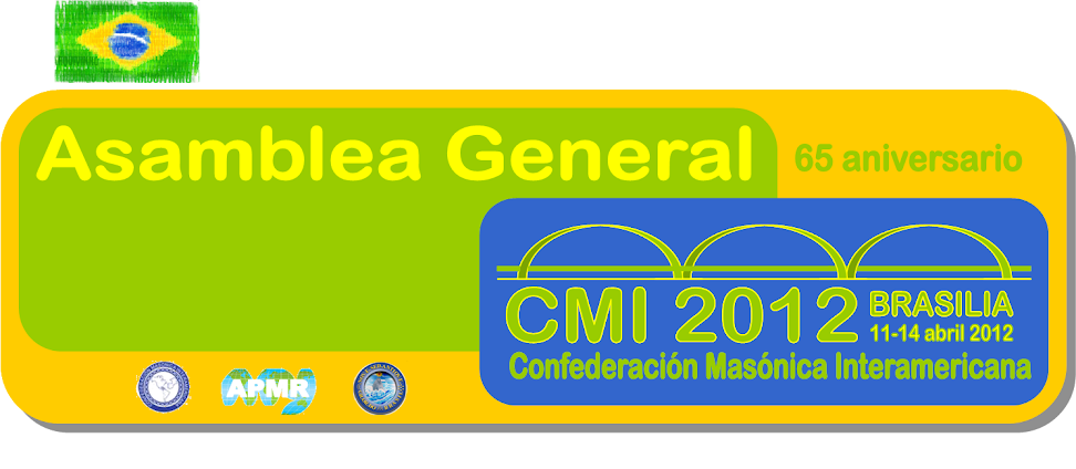 XXII Asamblea General de la Confederación Masónica Interamericana 2012 Brasil