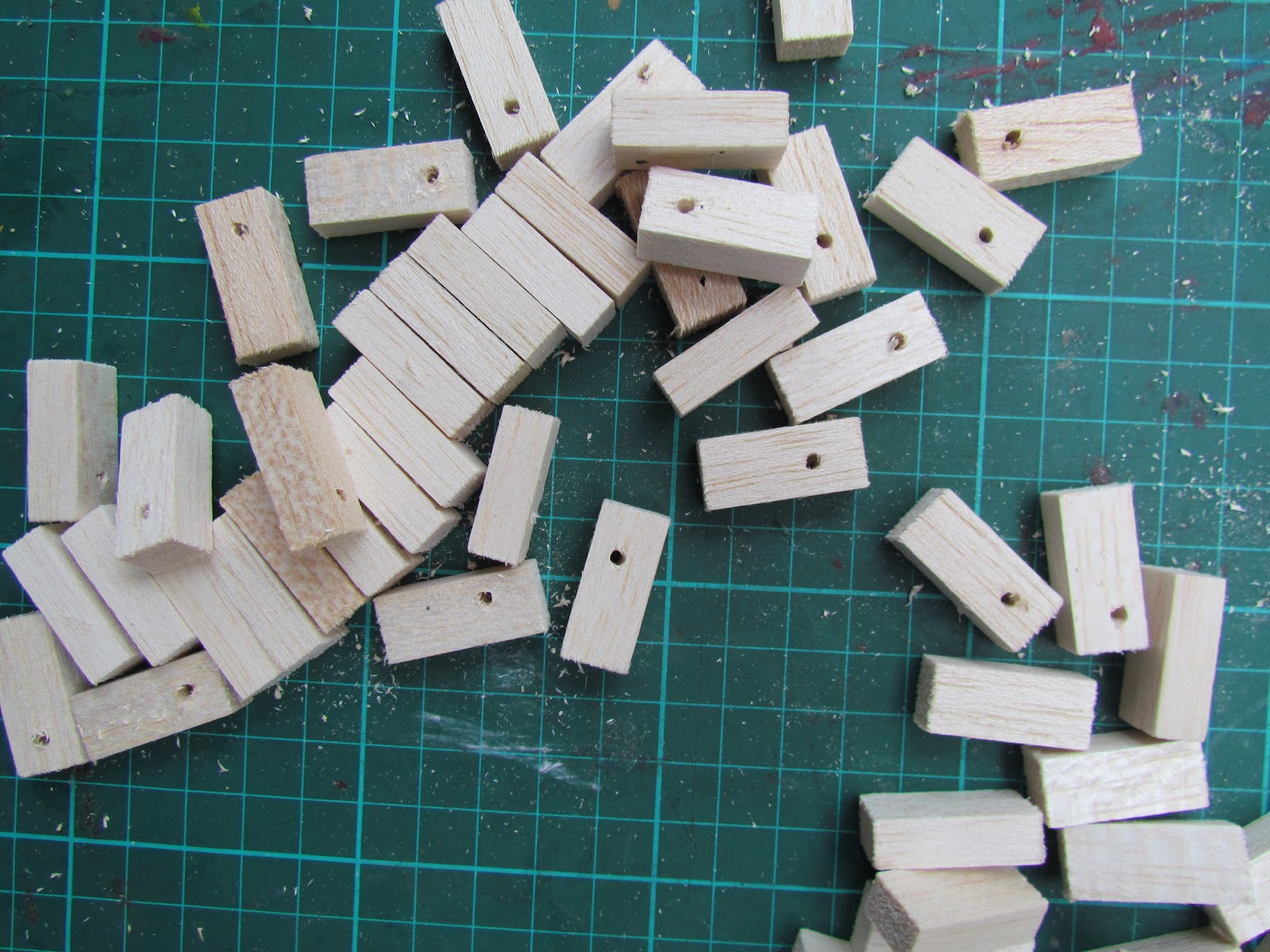 sister outlaws My Creative Space Balsa wood beads