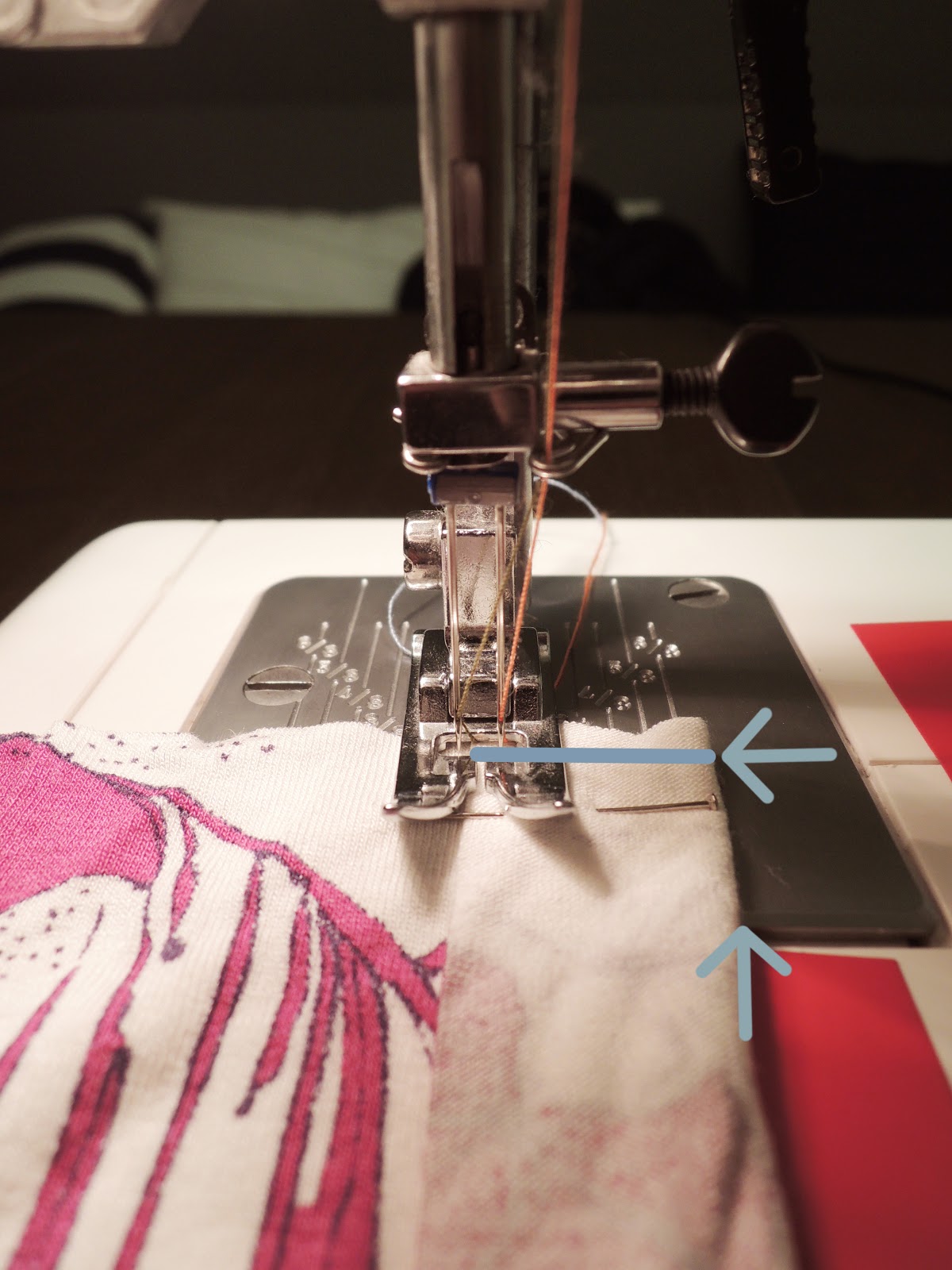 Nähen lernen Jersey von mri