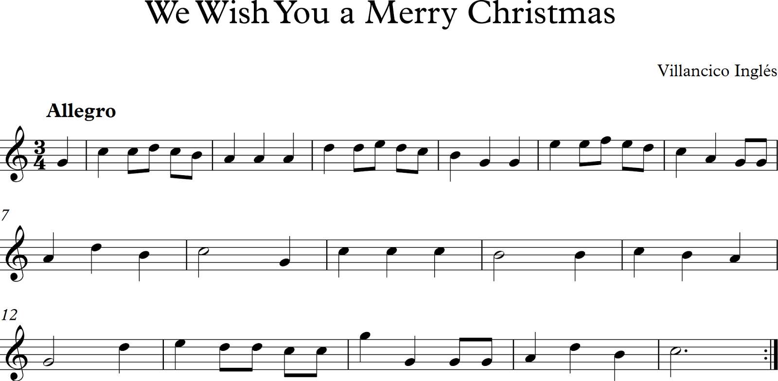 Descubriendo la Música. Partituras para Flauta Dulce o de Pico. We