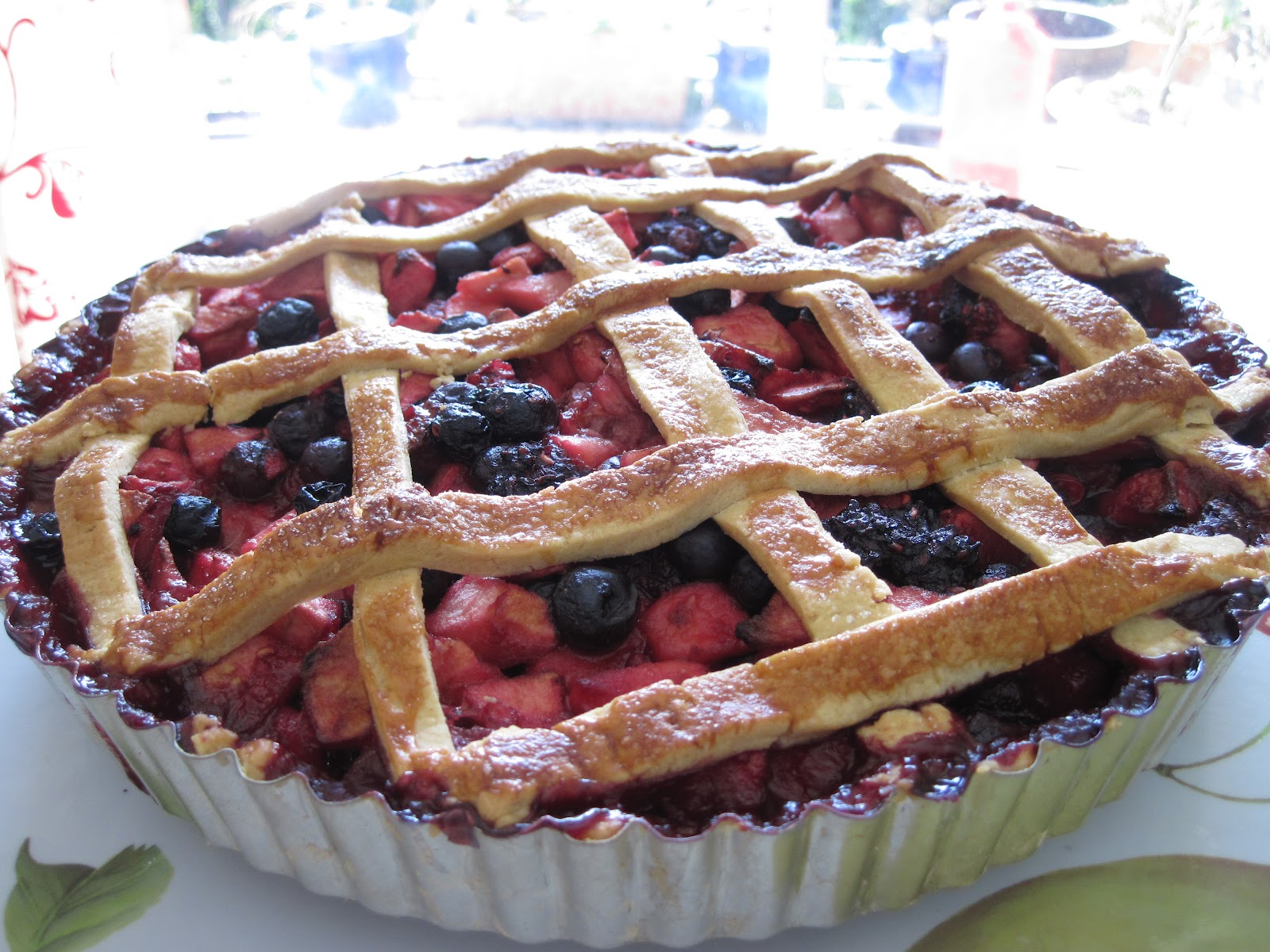 fruit of the forest pie