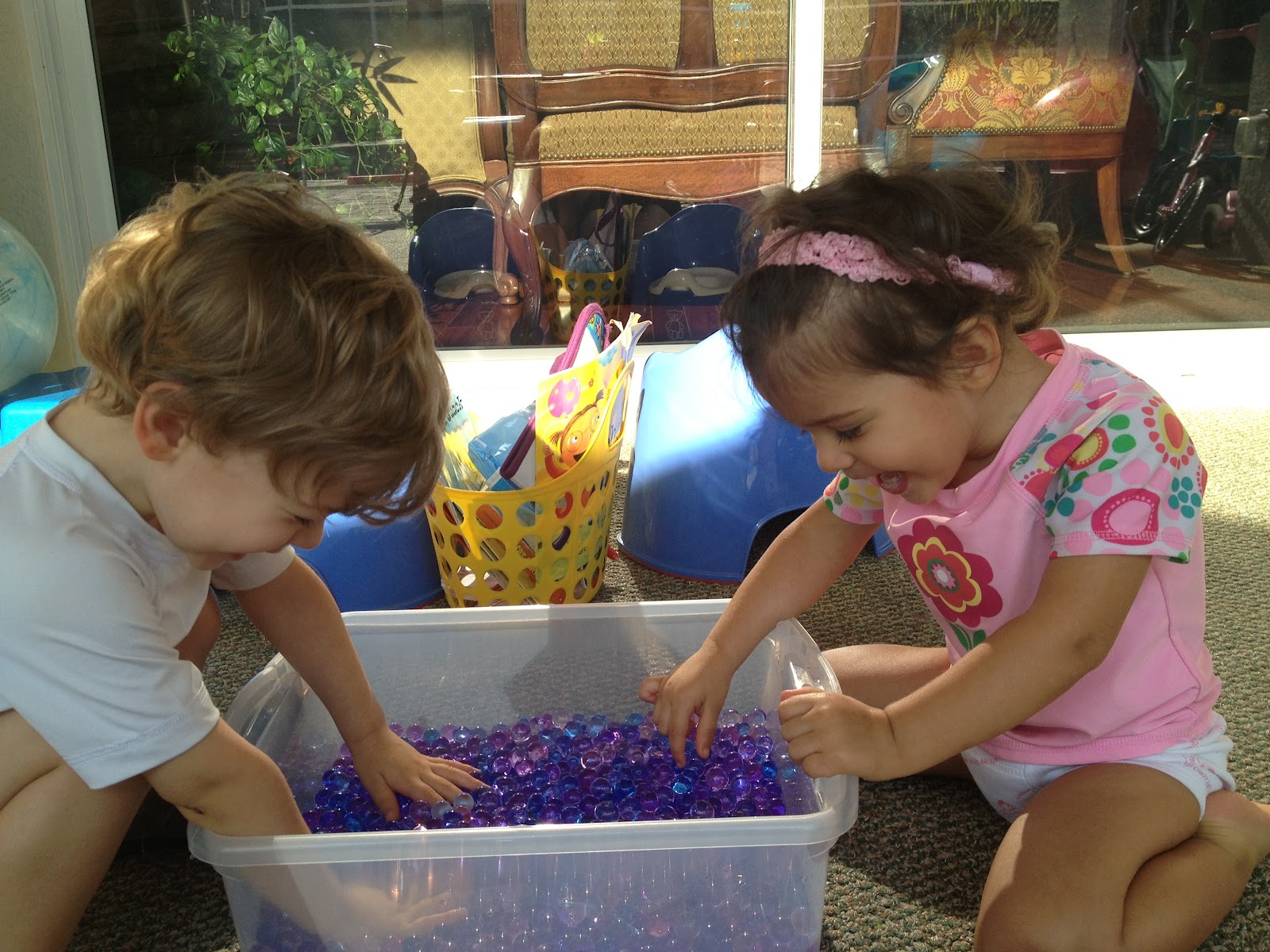 Two Much Fun Water Bead Ice Play