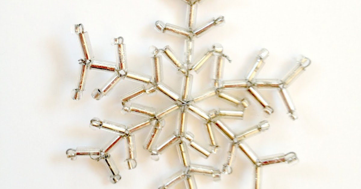 DIY Beaded Snowflake Ornaments – Nbeads