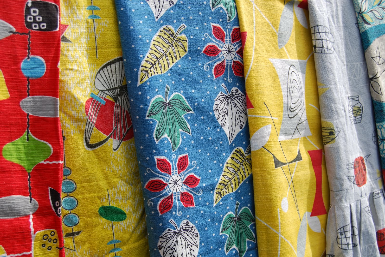 We Make London Festival of Britian Inspired Textile Printing