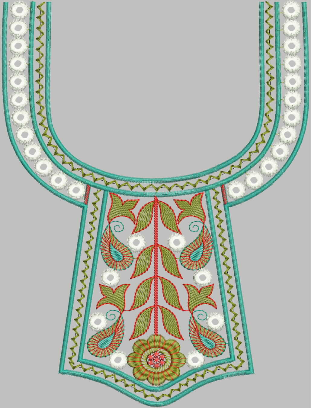 Embdesigntube Neck Designs For Embroidery Salwar Kameez