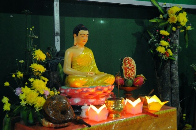 chùa hoa khai,khóa tu mùa hè,đăk nông,thắp nến,tri ân