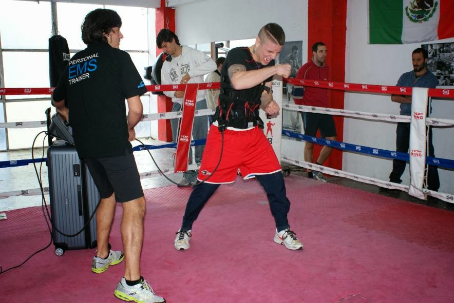 DOCE ONZAS KERMAN LEJARRAGA REALIZÓ UNA SESIÓN CON SPARRING COMO