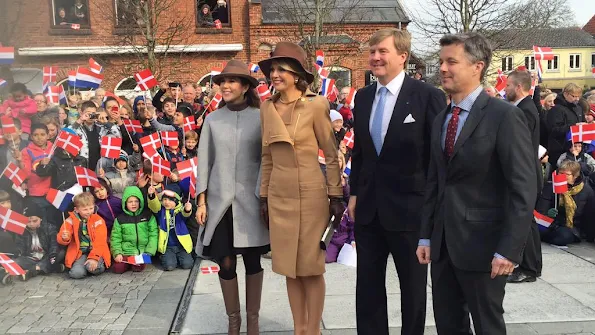 King Willem-Alexander of The Netherlands and Queen Maxima of The Netherlands and Crown Prince Frederik of Denmark and Crown Princess Mary of Denmark visits Samso Island