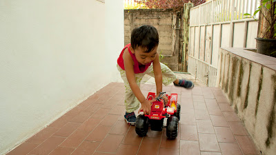Toy Stories: Tractor-Wheeled Bike