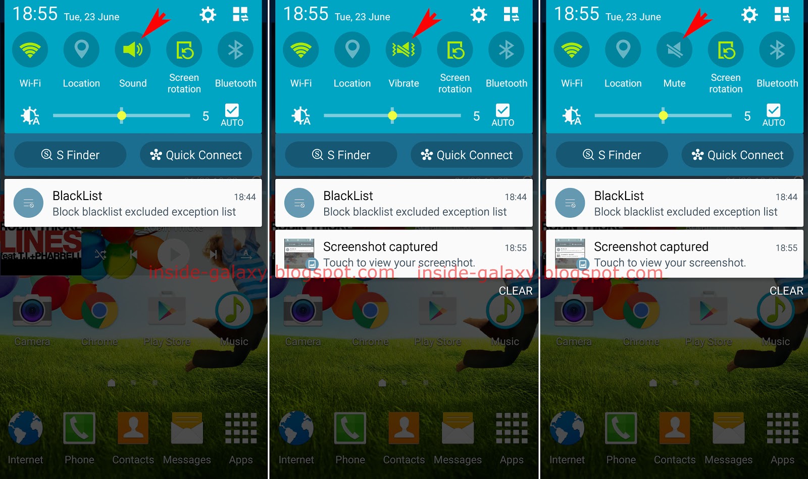 Inside Galaxy Samsung Galaxy S4 How to Change Sound Profile in