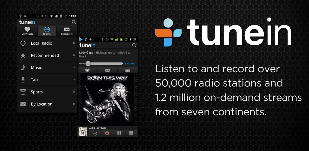 Use Tunein As Alarm Android
