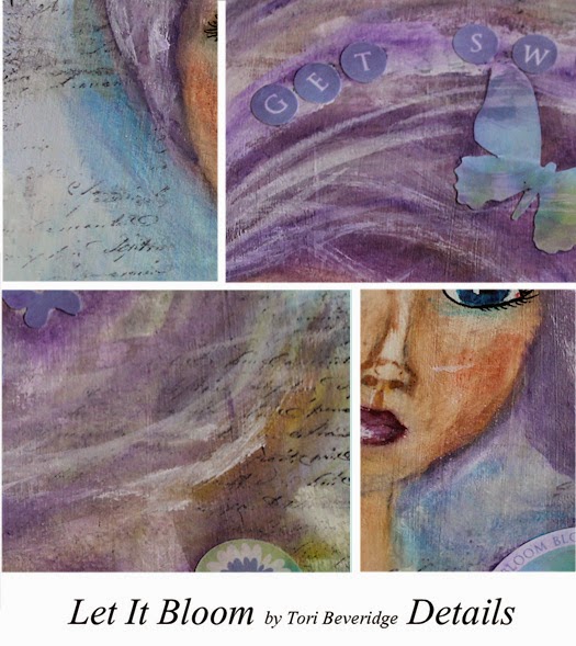 Let It Bloom Art Journal Page by Tori Beveridge Details Let It Bloom Art Journal Page by Tori Beveridge Details