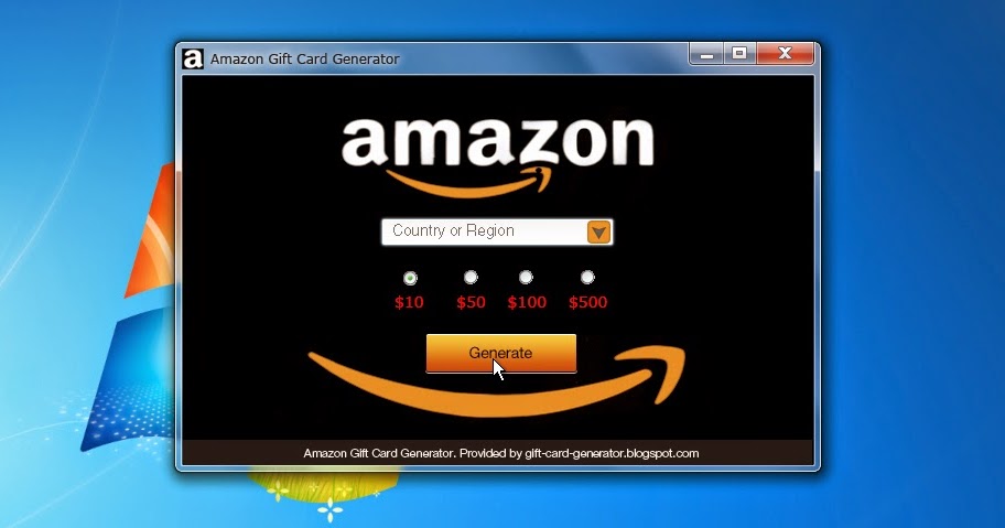 Gift Card Generator Amazon Gift Card Generator