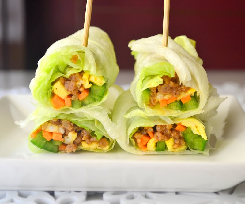 the FUSS FREE chef Cold Lettuce Rolls