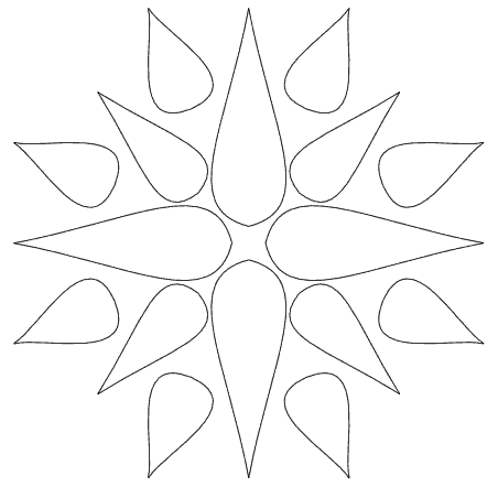 Imaginesque freehand embroideryappliquequilting pattern