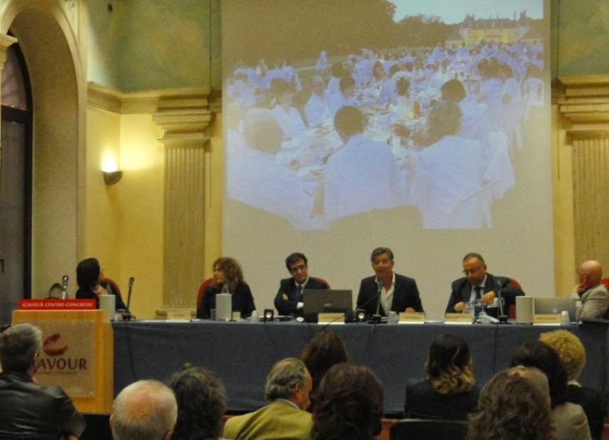 Convegno "Taste the Mediterranean". Roma 4 ottobre 2013.