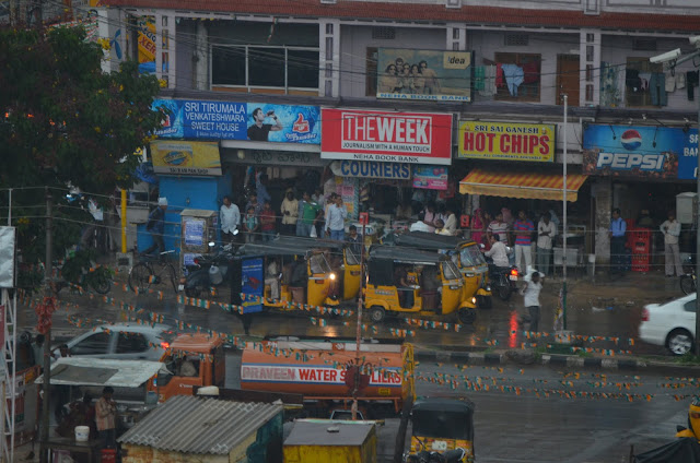 Traffic Jam due to Rains in Monsoon