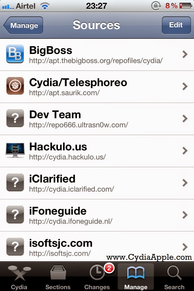 Ultimate List of Cydia Sources