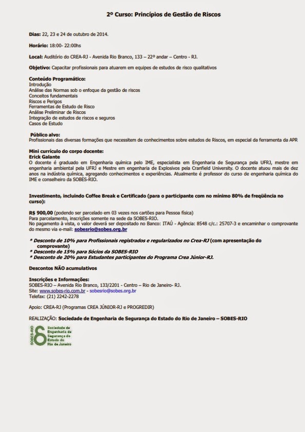 Trabalho curso seguro