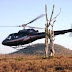 Helicóptero fez pouso de emergência na comunidade de Licuri, em Ichu