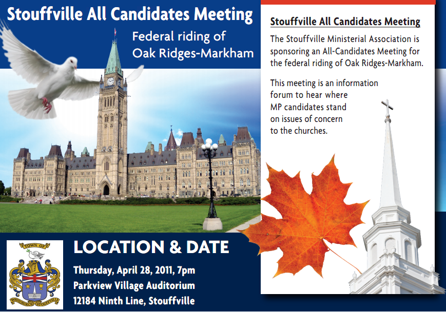 Stouffville Federal All-Candidates Meeting