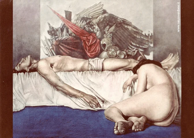 Renzo Verdone 1939 | Italian Symbolist painter
