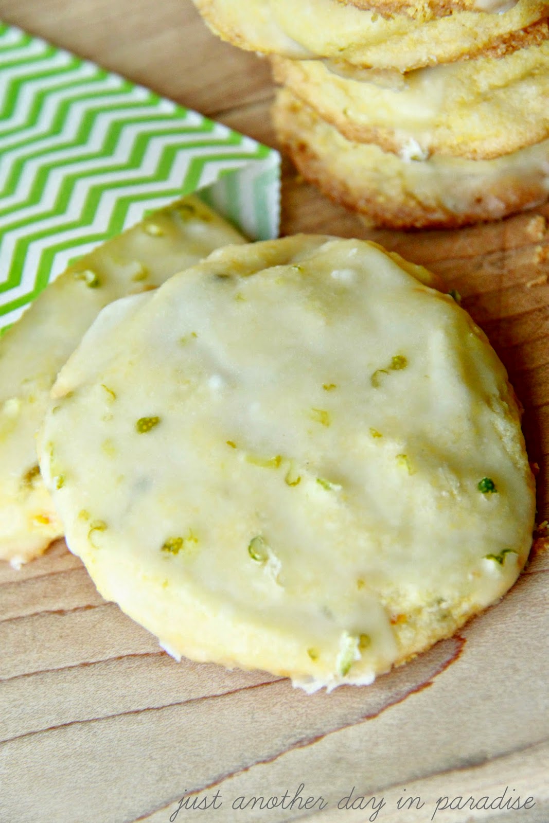 Larissa Another Day Glazed Lime Cookies