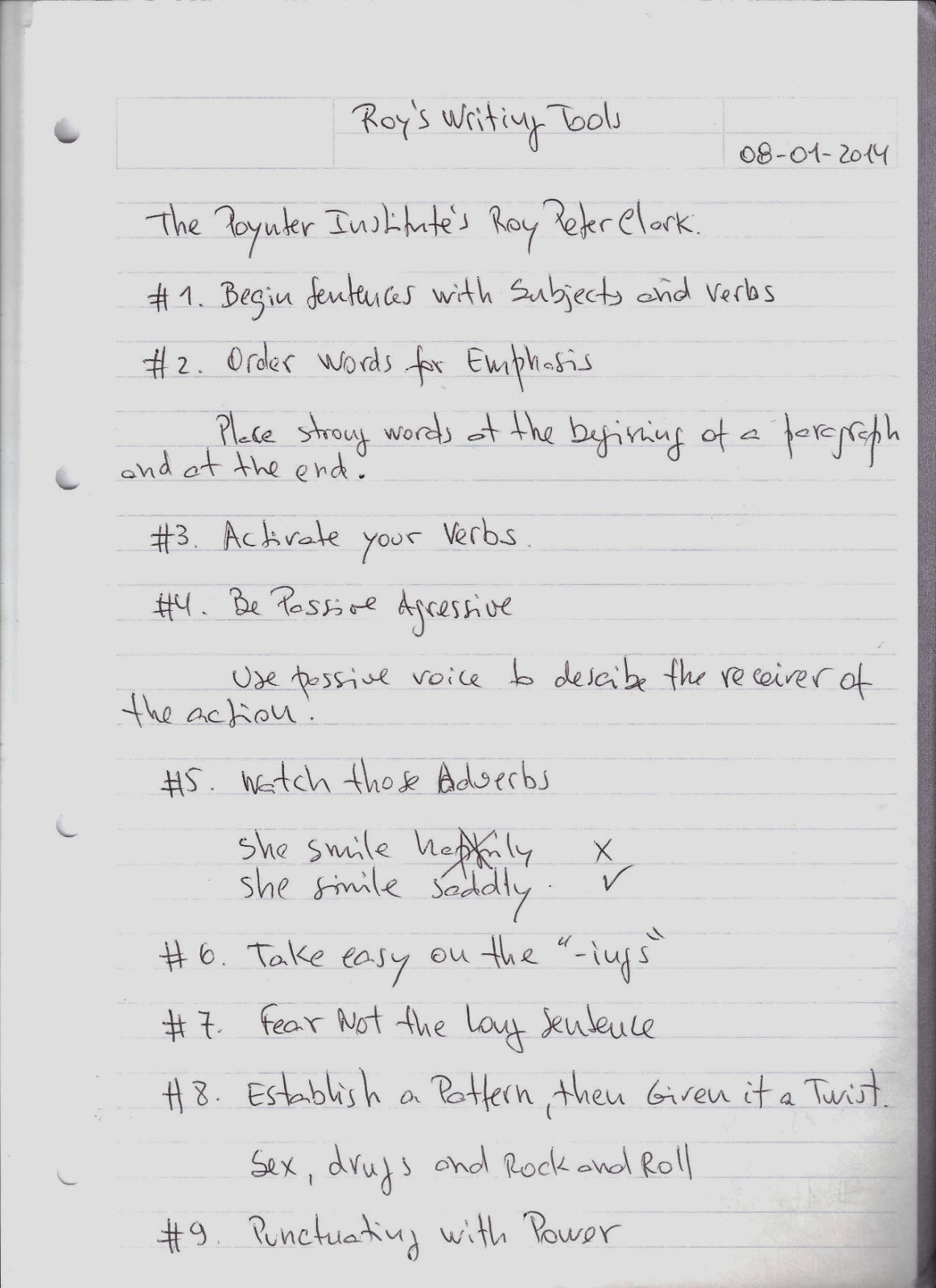 caderno01ajc Roy's Writing Tools