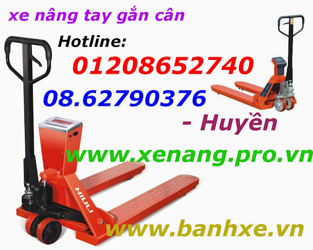 Xe nâng tay gắn cân giá rẻ, siêu cạnh tranh call: 0120. 8652740 (Ms. Huyền)