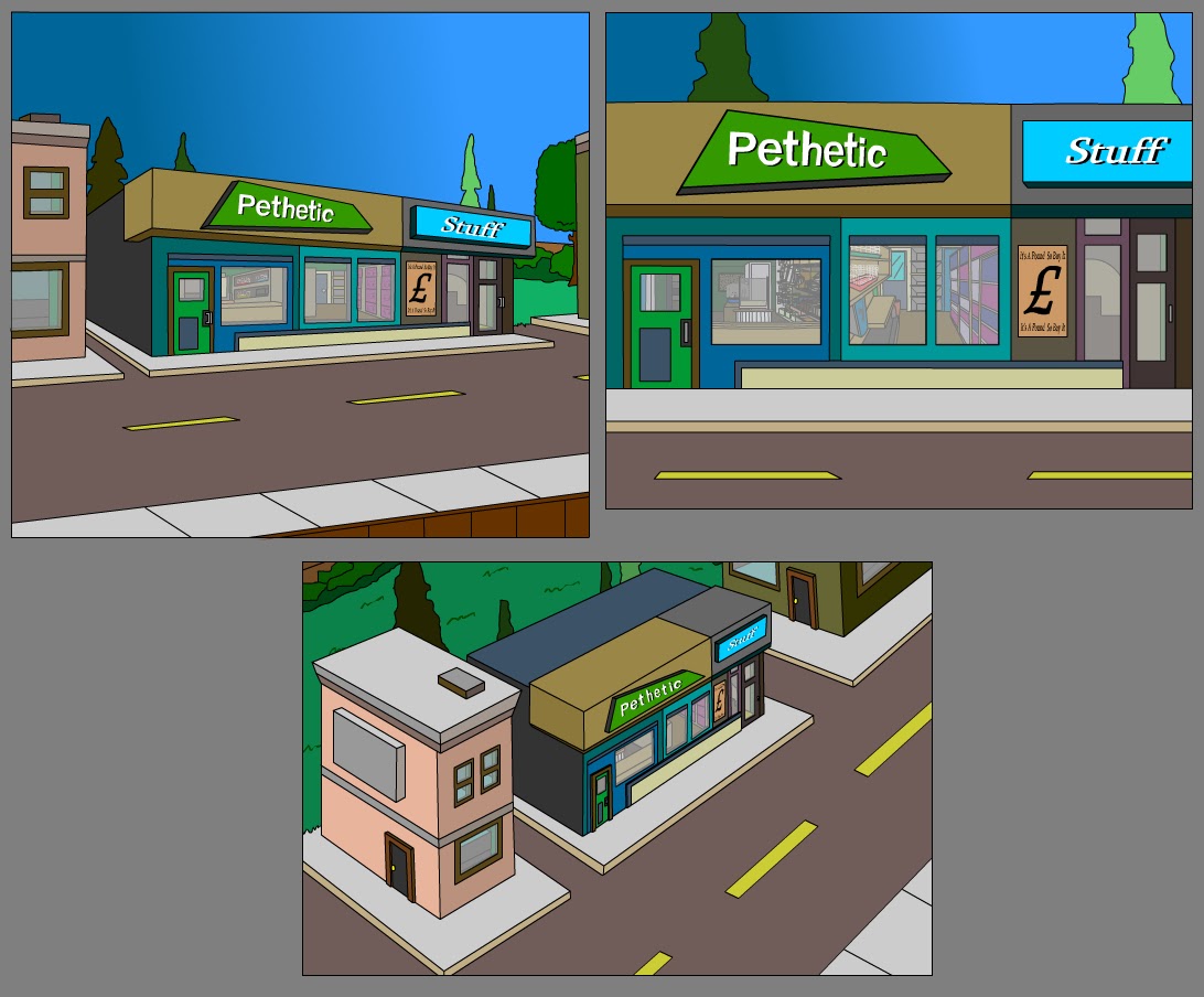 Mike L's Examples of Work: Pethetic ("Some BS cartoon about talking