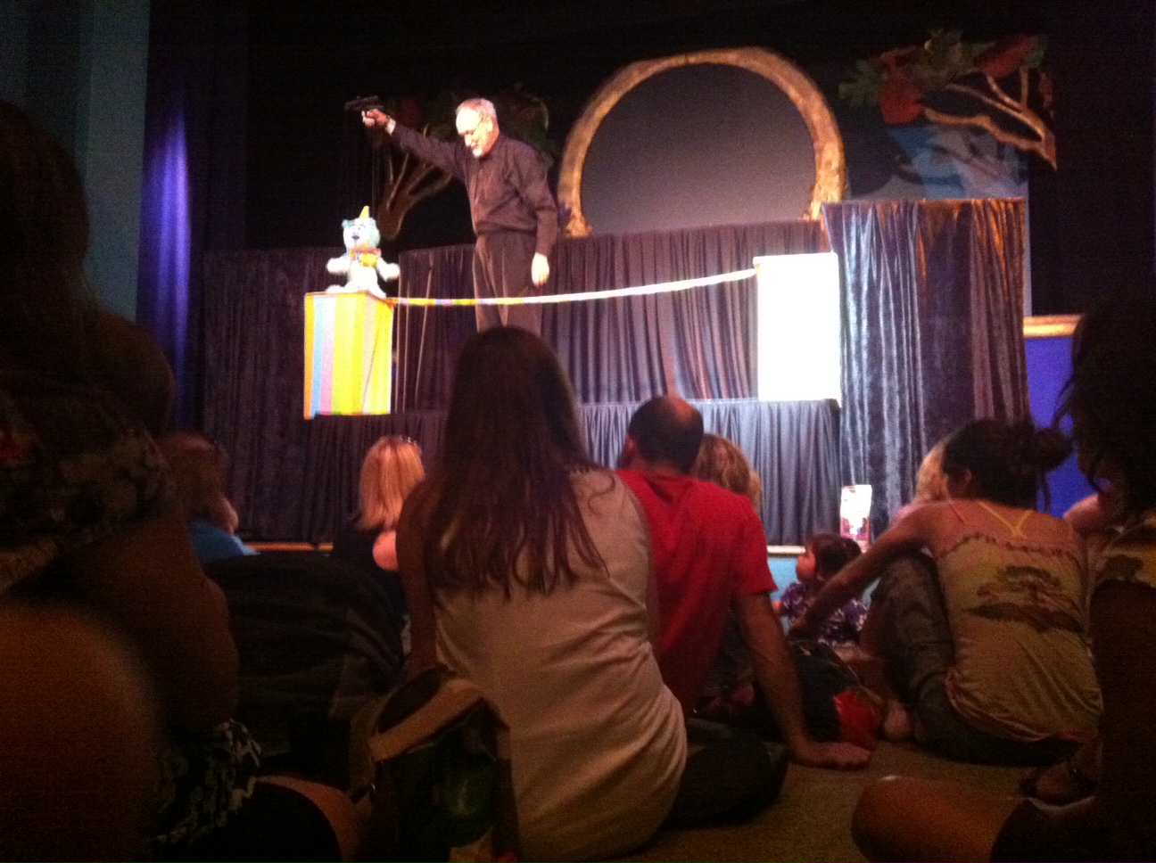 The Dahlem Dish Mother Goose Puppet Show at Glen Echo Park